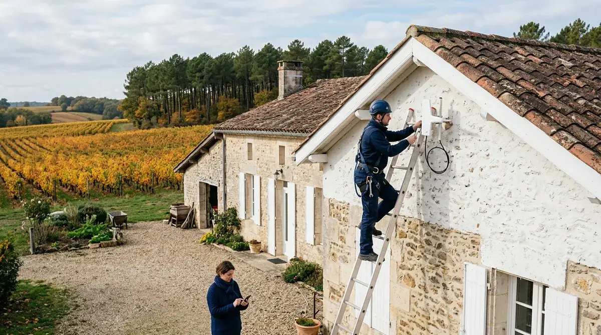4G/5G ou Wi-Fi fixe : quelle connexion pour un terrain isolé en Médoc ?