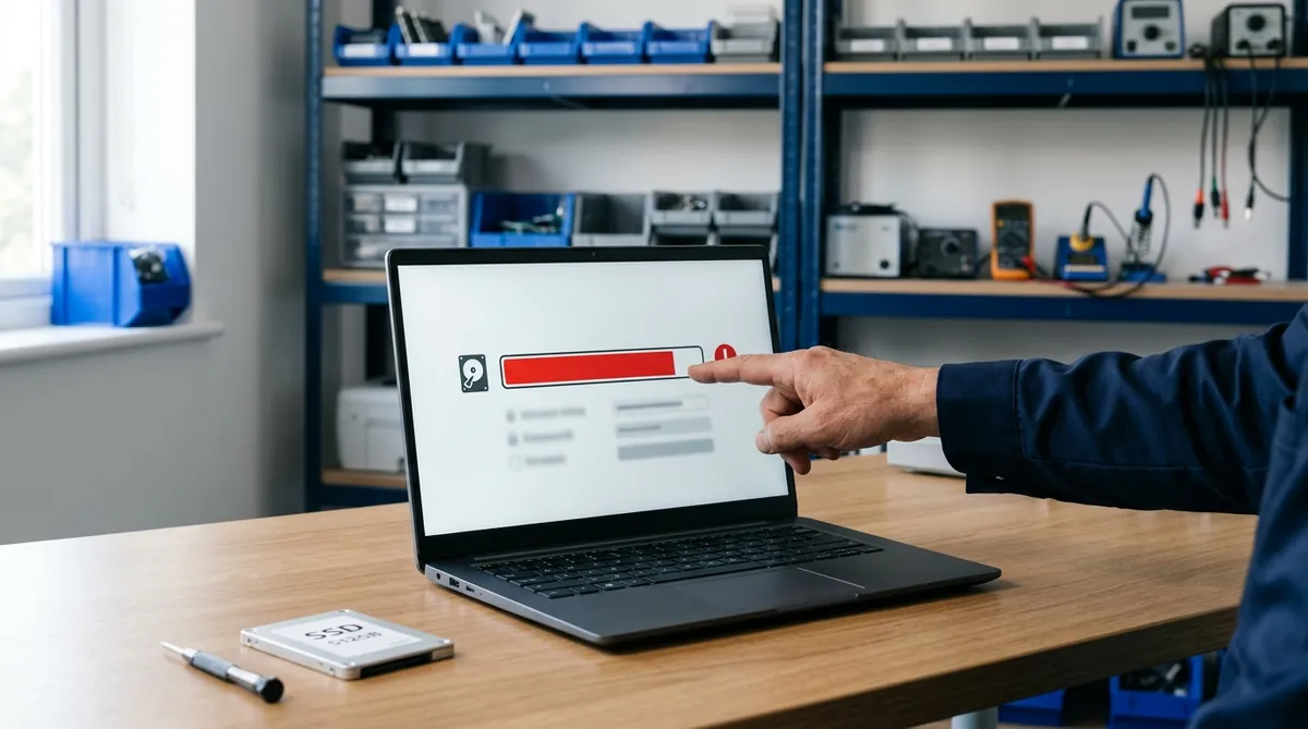 Illustration — Disque dur plein sur PC ou Mac : libérer de l'espace (Médoc)