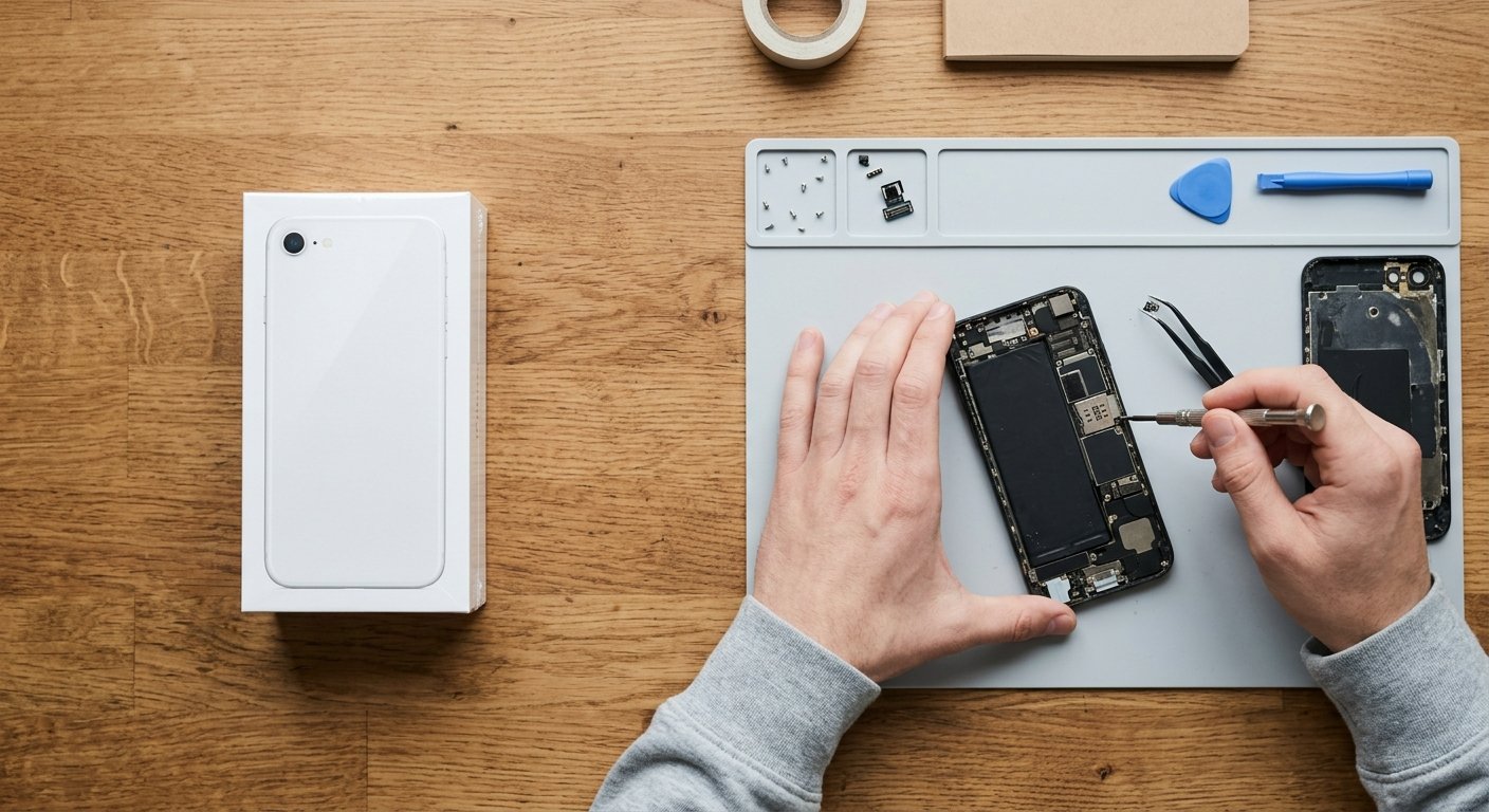 Illustration — iPhone 16e : vaut-il vraiment le coup, ou mieux vaut réparer votre ancien iPhone ?