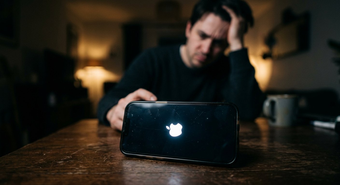 Illustration — iPhone bloqué ou en erreur ? Les pannes les plus fréquentes et quoi faire dans le Médoc