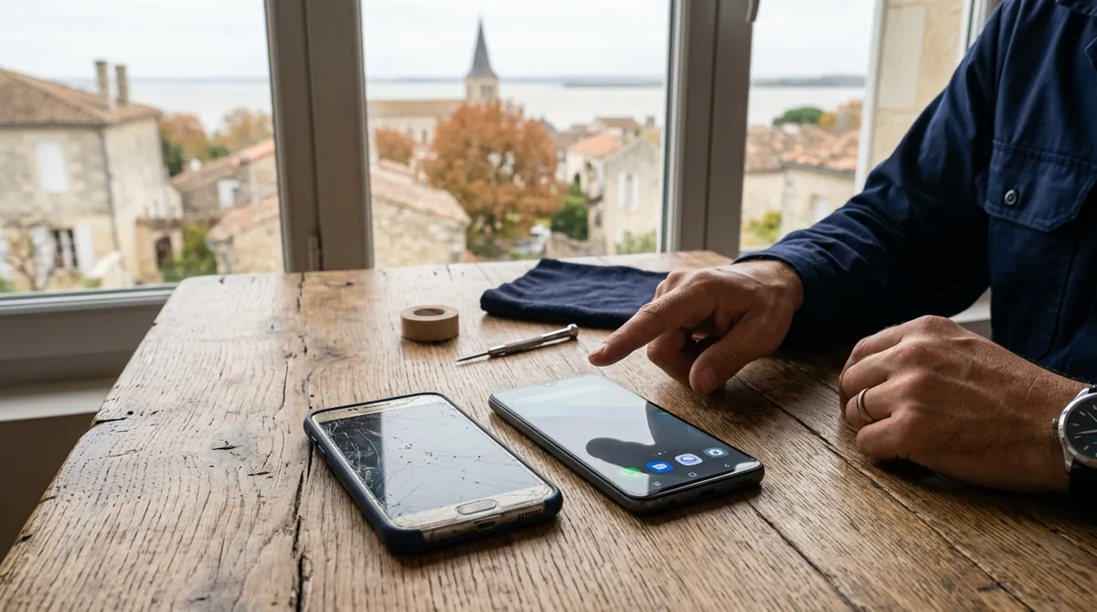Illustration — Réparer ou racheter son téléphone Android : comment décider ?