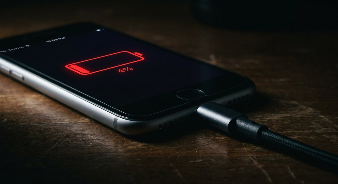 Illustration — Téléphone qui ne charge plus dans le Médoc : causes et solutions